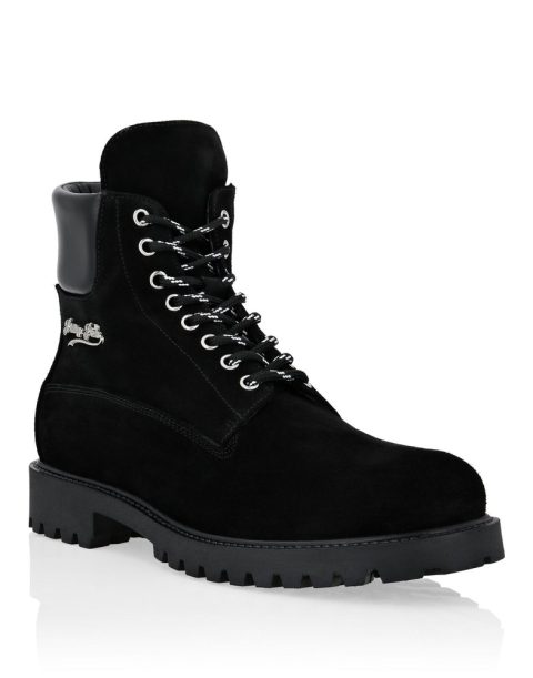 Calf Leather Boots Low Flat The Hunter 7670501244988