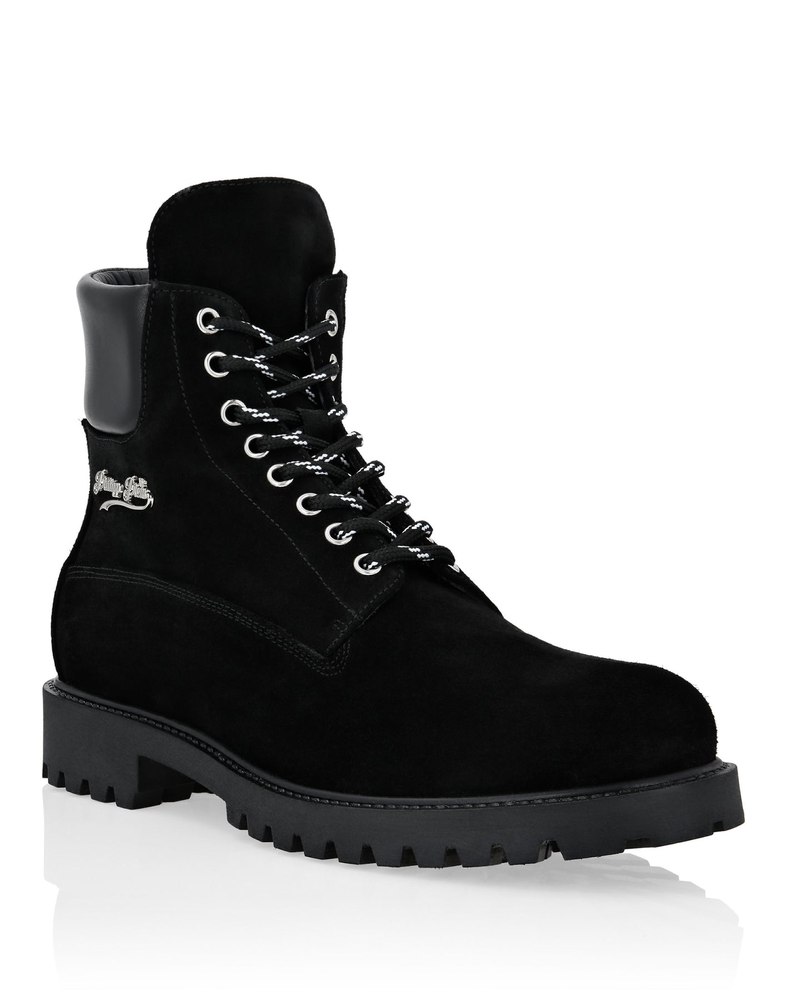Calf Leather Boots Low Flat The Hunter 7670501244988