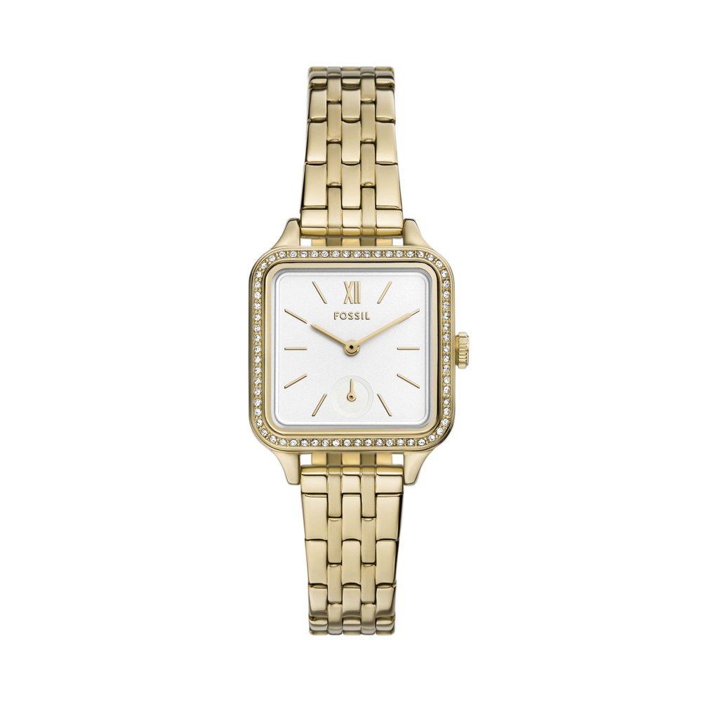 Fossil Women’s Colleen Three-Hand, Gold-Tone Stainless Steel Watch 7827077005372