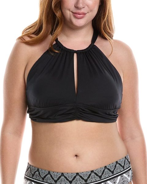 La Blanca Ig High Neck Midline Top 7827085033532