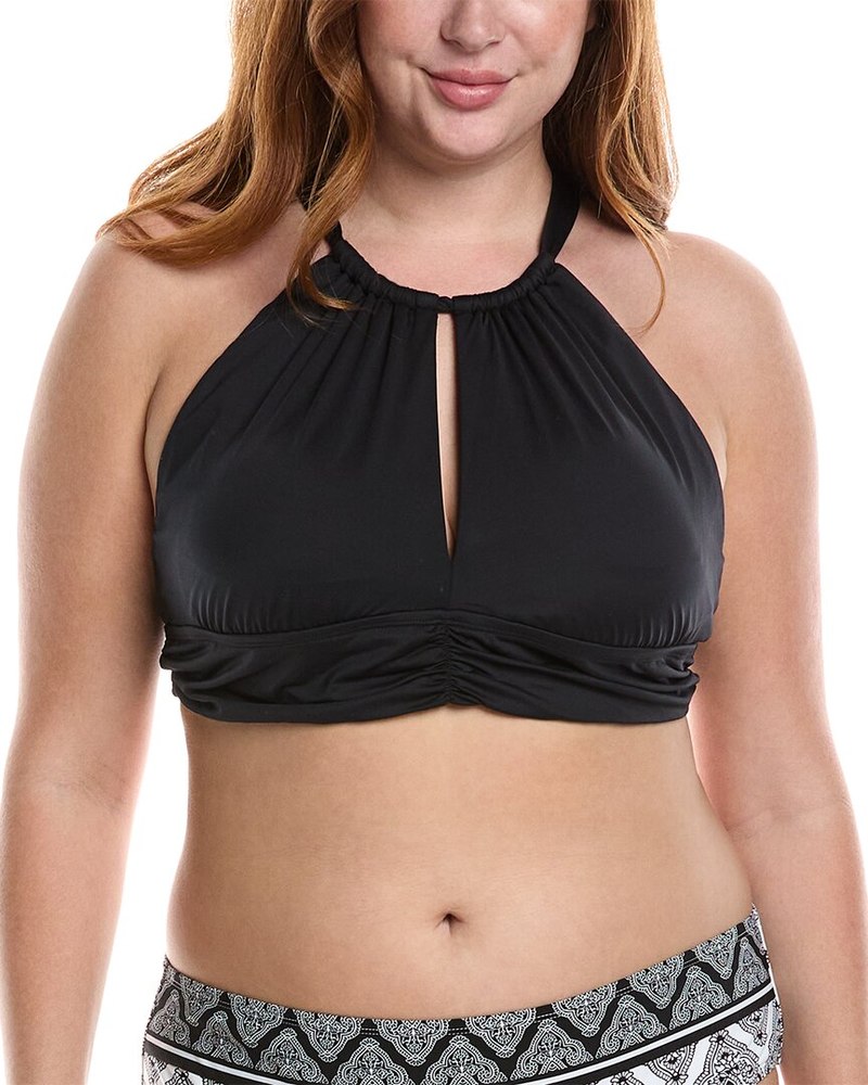 La Blanca Ig High Neck Midline Top 7827085033532