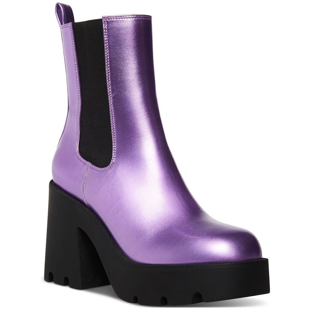 Tippah Faux Leather Mid-Calf Boots