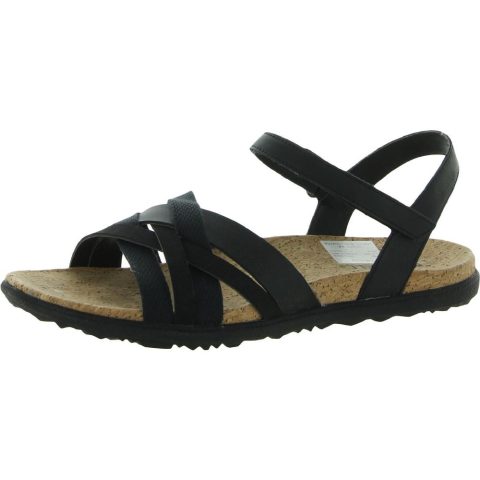 Around Town Arin Leather Cork Slingback Sandals