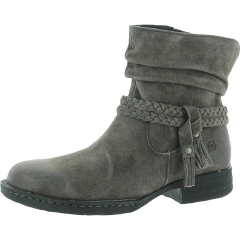 Ouvea Leather Tassel Ankle Boots