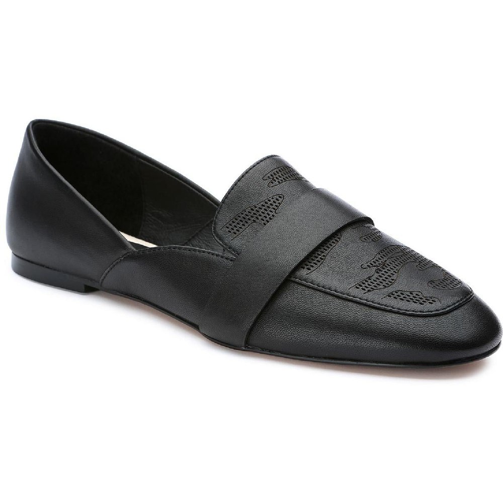 Sass Faux S Flat Smoking Loafers