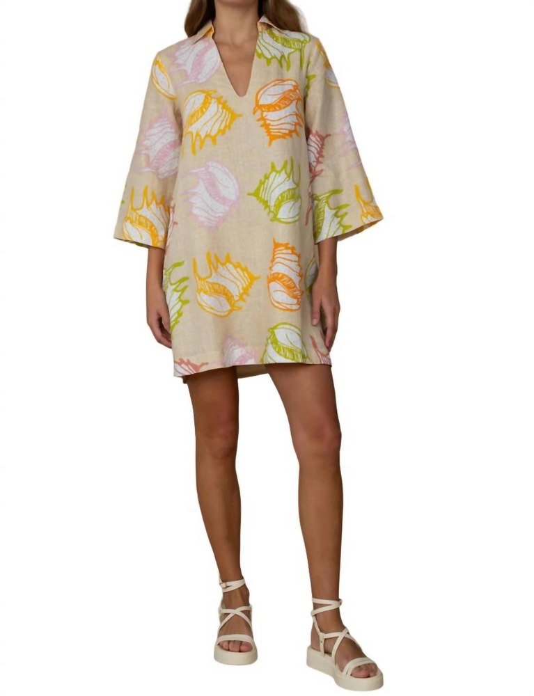 Taylor Dress In Shells 7764897202236