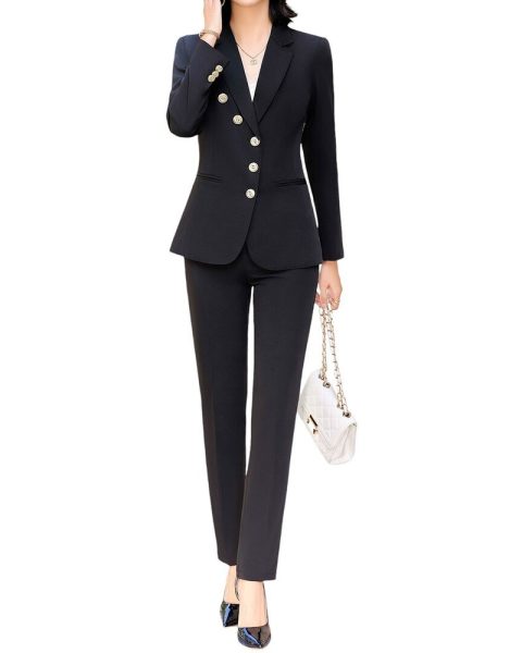 Bossy Chic 2pc Blazer & Pant Set 7827092537404