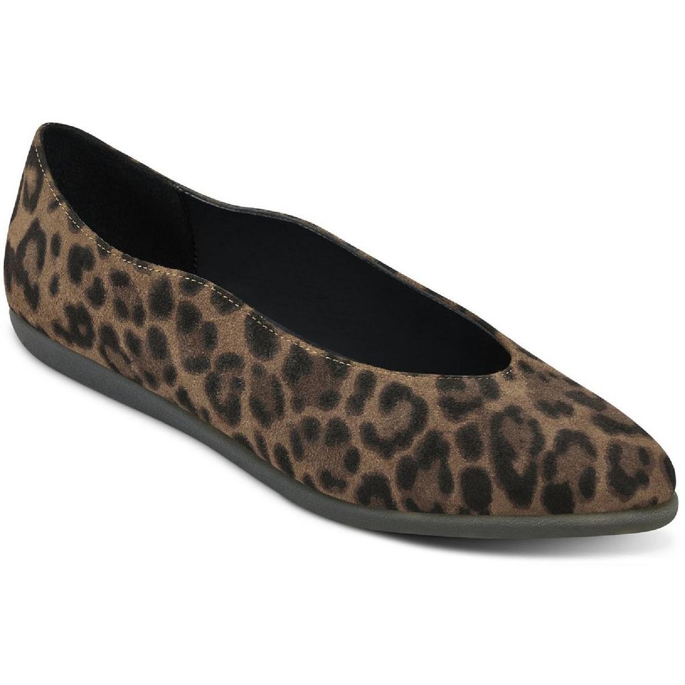 Virona Leather Slip On Flats