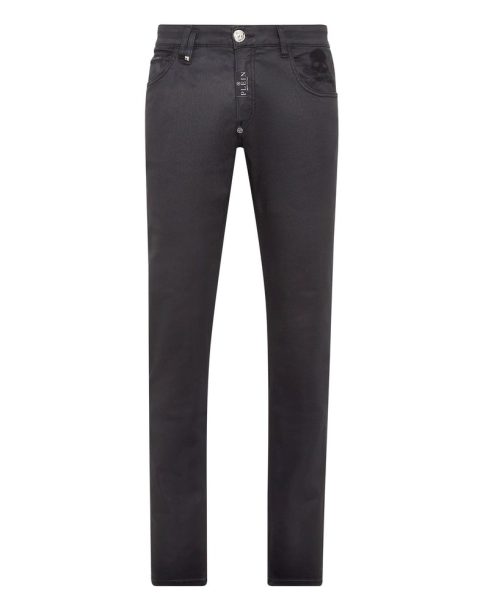 Denim Trousers Super Straight Cut Premium Skull 7670510157884