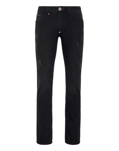 Denim Trousers Super Straight Cut Basic 7670511271996