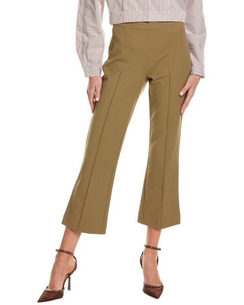 Vince Mid Rise Pintuck Crop Flare Pant 7827094011964