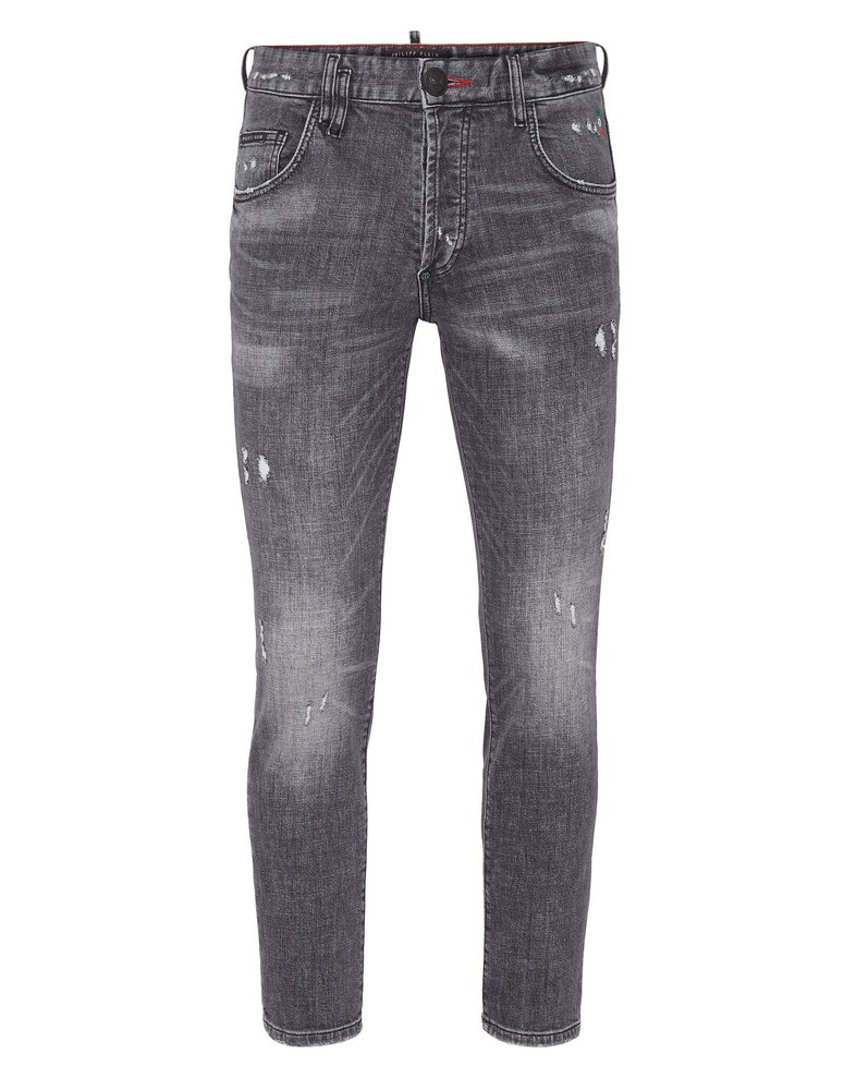 Denim Trousers Skinny Destroyed 7670512320572