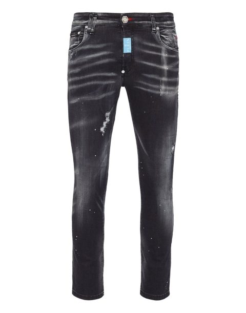Denim Trousers Skinny Fit Hexagon 7670512353340