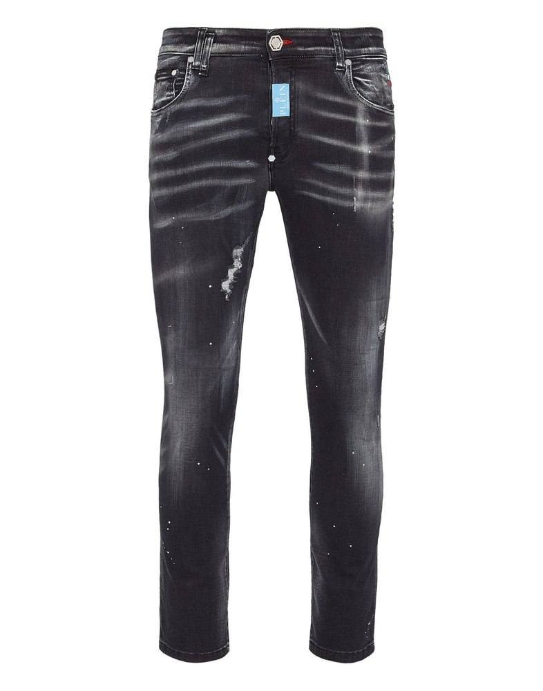 Denim Trousers Skinny Fit Hexagon 7670512353340