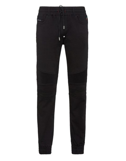 Denim Jogging Trousers 7670512713788