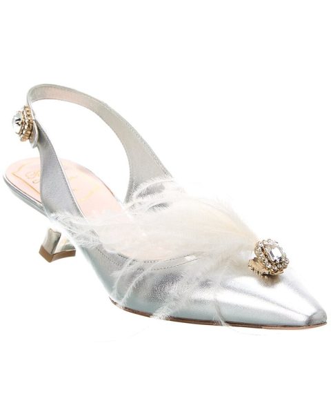 Roger Vivier Leather Slingback Pump 7764922761276