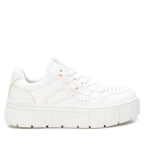 Women’s Double Rubber Sneakers In White 7764929675324