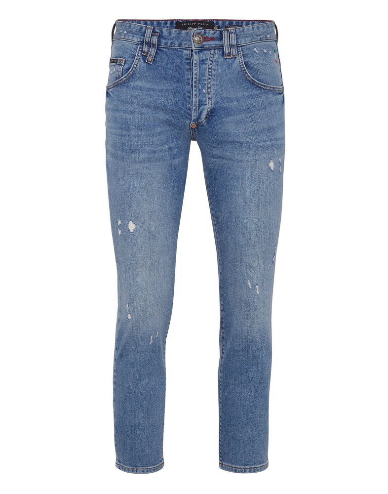 Denim Trousers Straight Cut 7670515335228