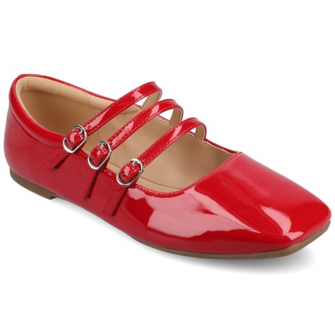 Journee Women’s Tru Comfort Foam Medium and Wide Width Darlin Dress Flats 7827116523580