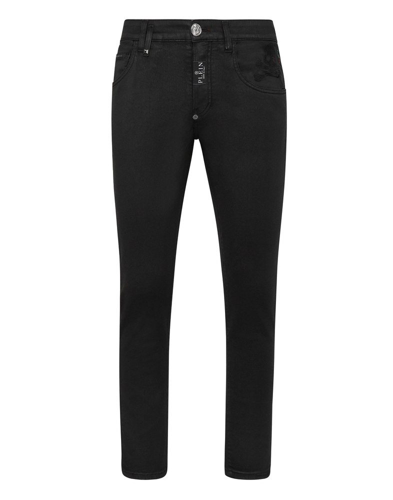 Denim Trousers Skinny Fit Skull 7670514974780