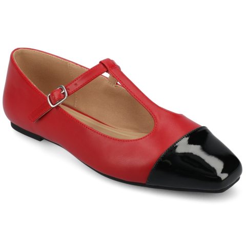 Journee Women’s Theah Medium and Wide Width Dress Flats 7827119800380
