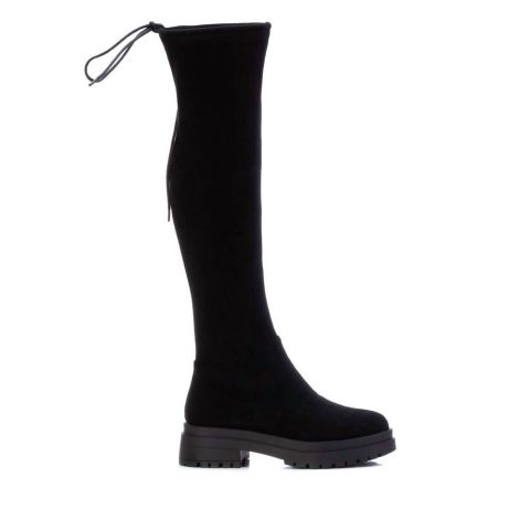 Women’s Suede Boots In Black 7764938653756