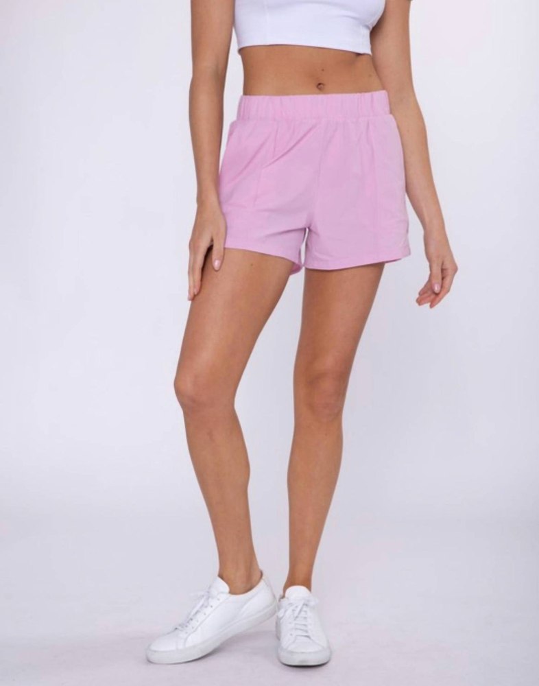 Athleisure Running Shorts In Pink 7764934361148
