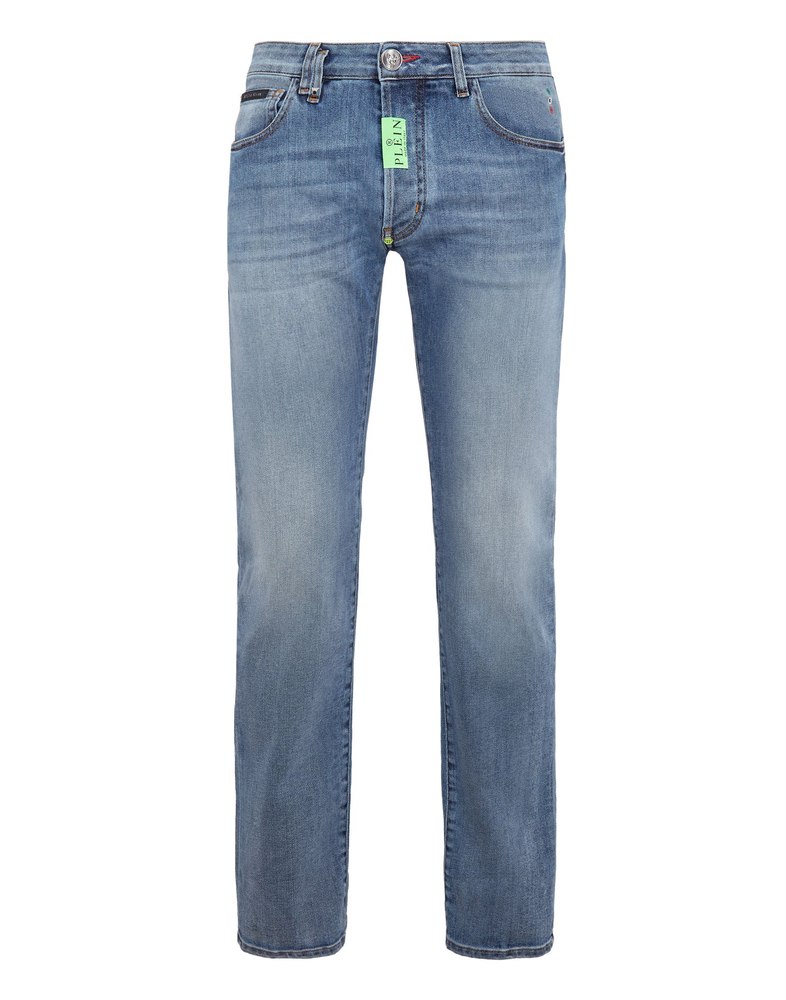 Denim Trousers Straight Supreme Comfort fit Hexagon 7670515925052