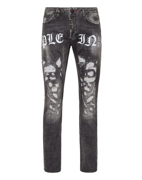 Denim Trousers Super Straight Cut Philipp Plein TM 7670516973628