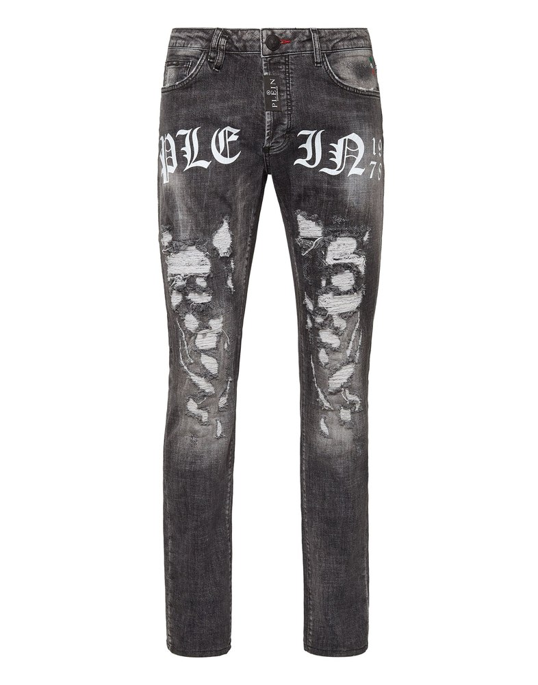 Denim Trousers Super Straight Cut Philipp Plein TM 7670516973628