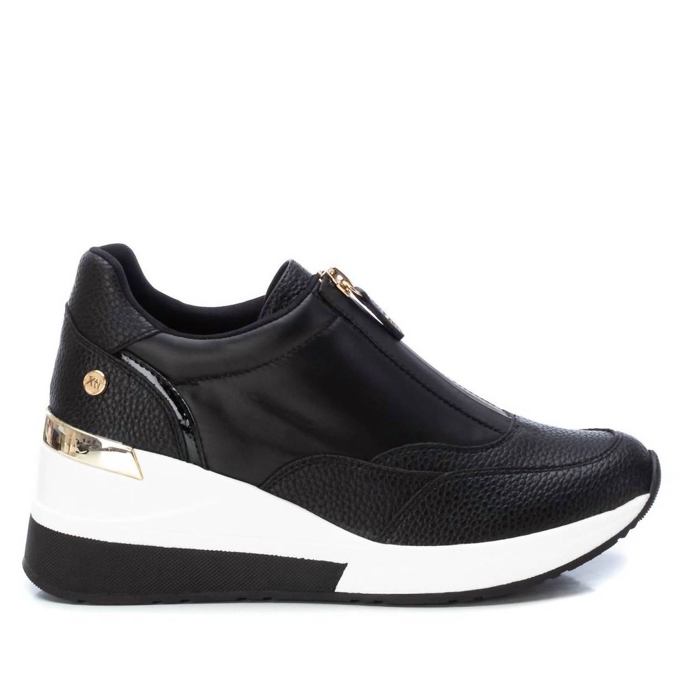 Women’s Wedge Sneakers In Black 7764954644540