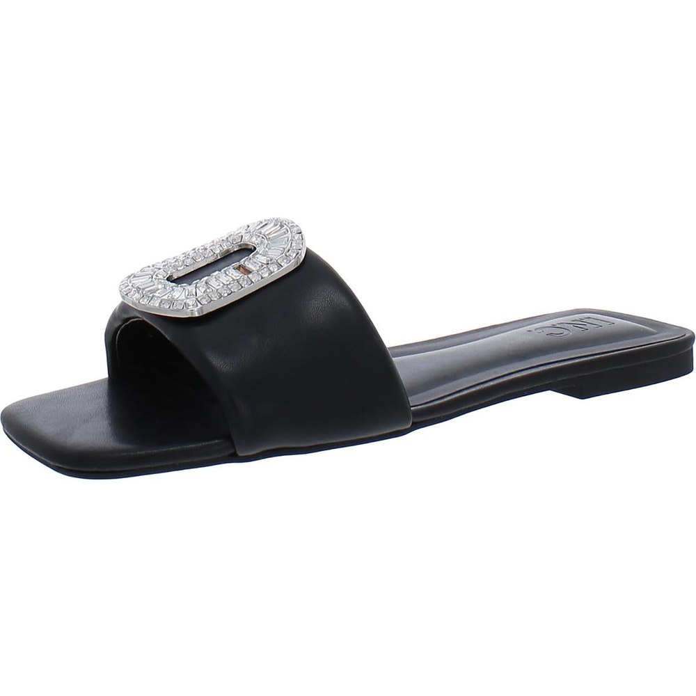 Paden Faux Leather Slide Sandals