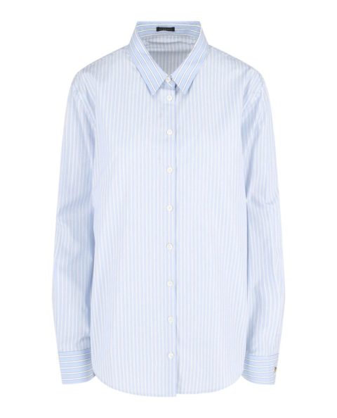 Striped Button-Down Dress Shirt 7670717481020