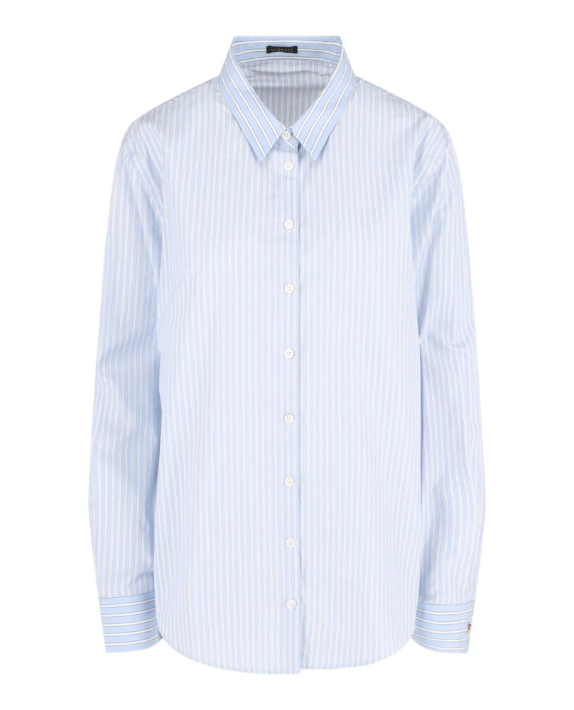 Striped Button-Down Dress Shirt 7670717481020