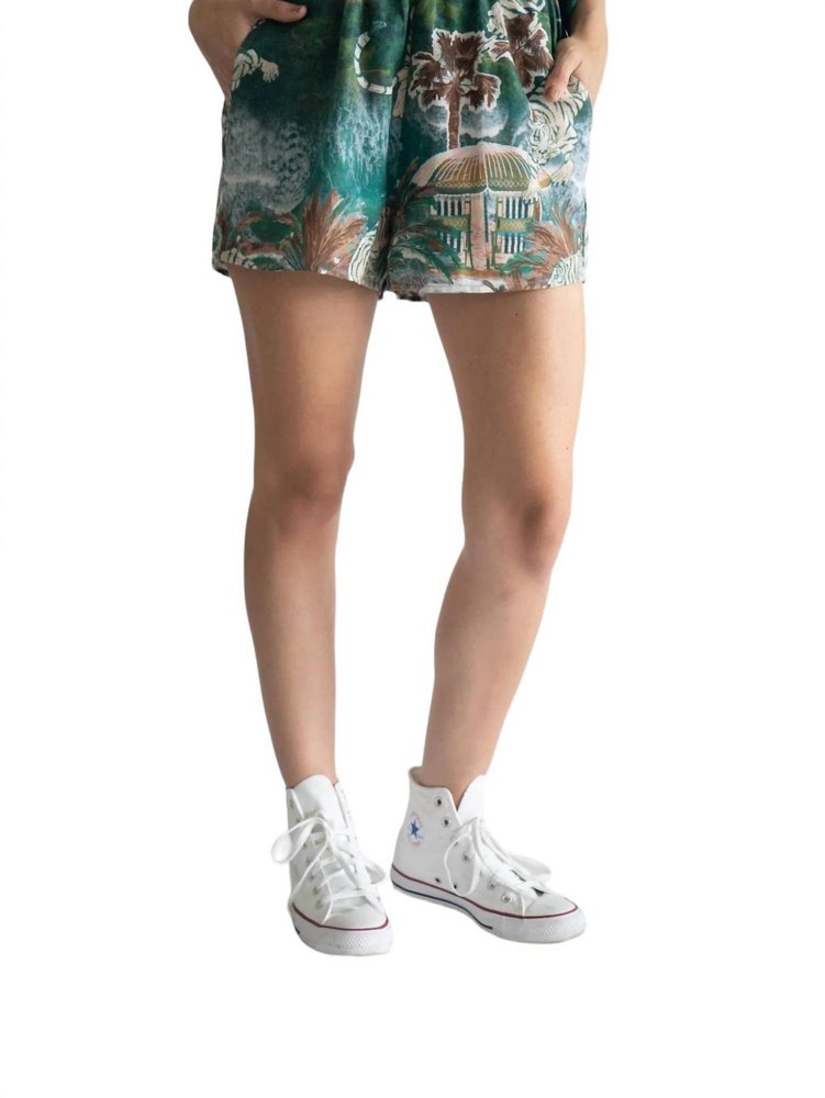 Linen Short In Paradise 7764960411708