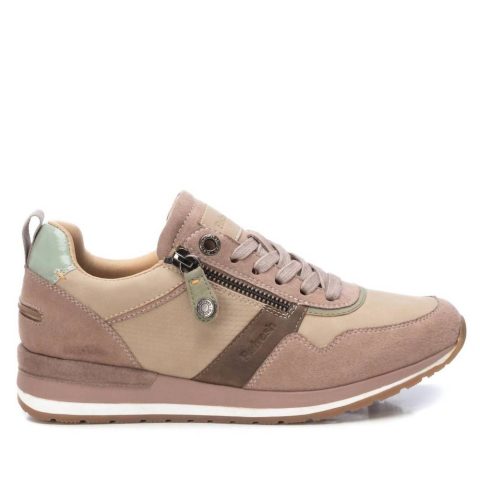 Women’s Adjustable Laces Sneakers In Beige 7764970602556
