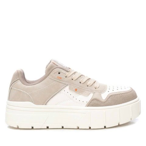 Women’s Double Rubber Sneakers In Beige 7764971978812