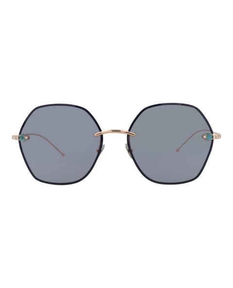 Round-Frame Metal Sunglasses 7670725083196