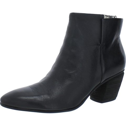 Kinga Leather Ankle Booties