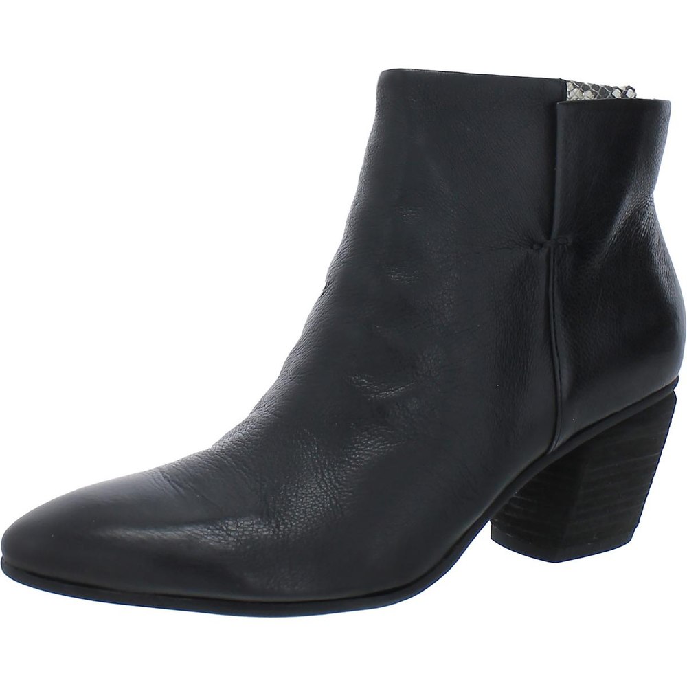 Kinga Leather Ankle Booties