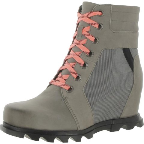 Joan Of Artic III Leather Wedge Boots