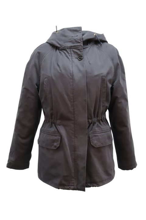 Yves Salomon Army Windbreaker Jacket in Black Polyester 7764996653116