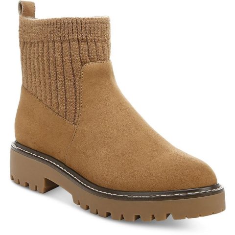 Maxxine Lugged Sole Ankle Boots