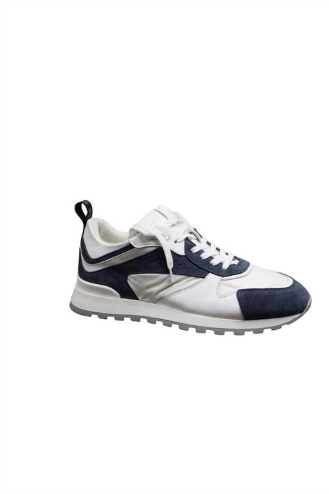 Men Runner Shoes In Bomber Denim 7670752968764