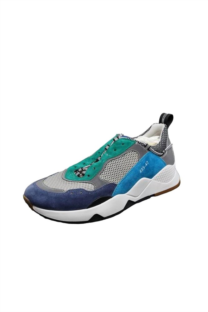 Men Runner Shoes In Blue/turquoise 7670765748284