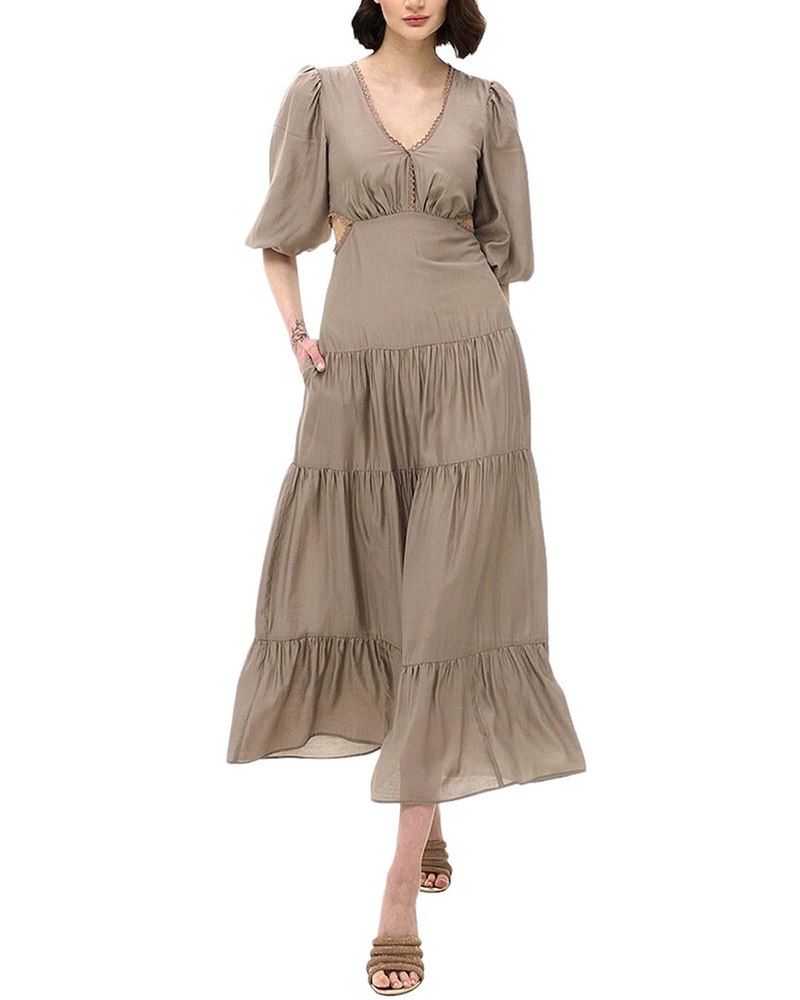 BGL Silk-Blend Midi Dress 7670775152700