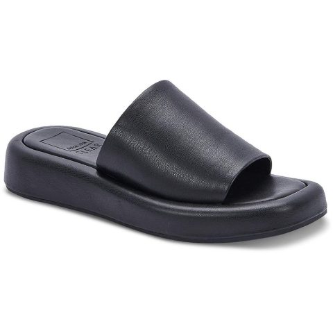 Rosco Leather Slip On Mule Sandals