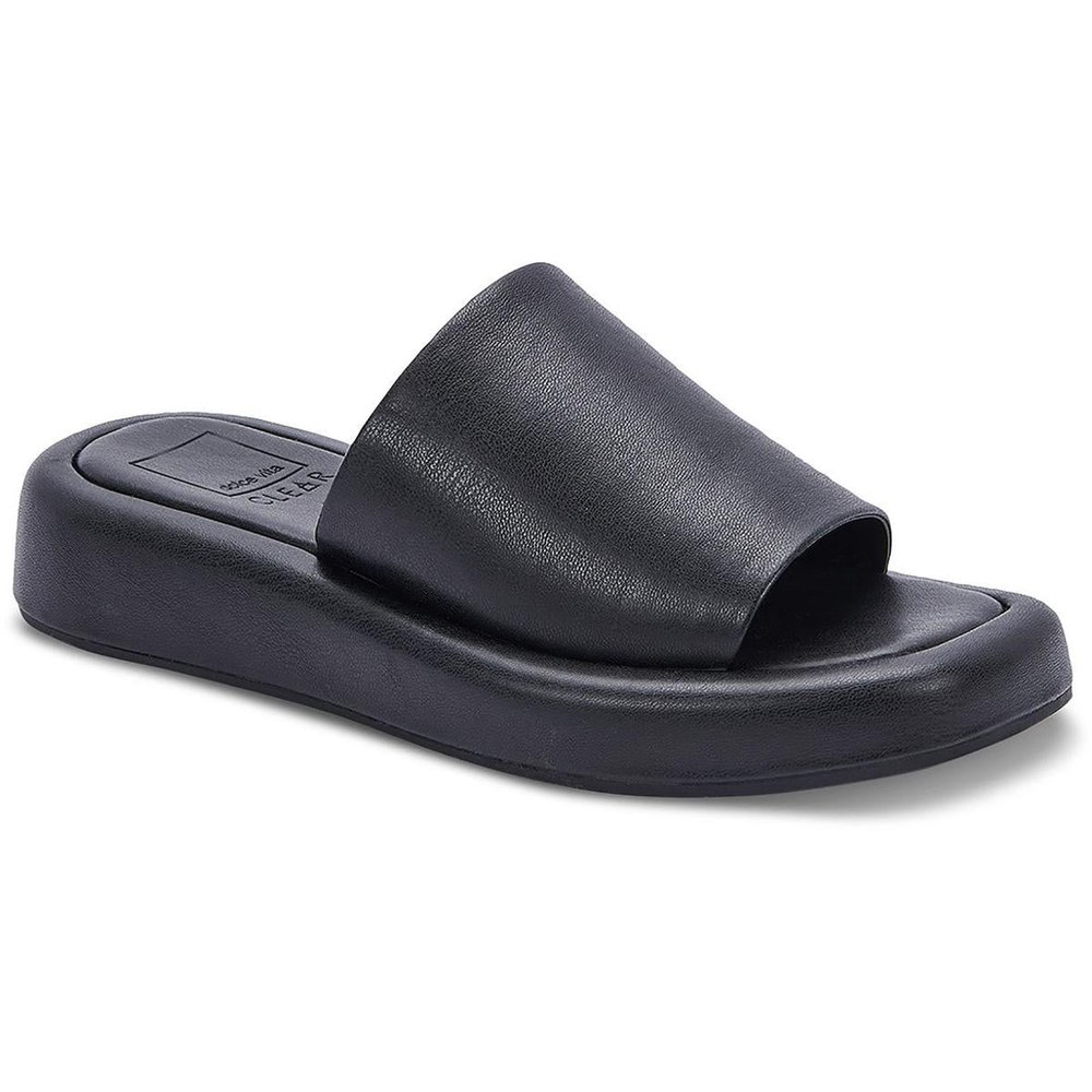 Rosco Leather Slip On Mule Sandals