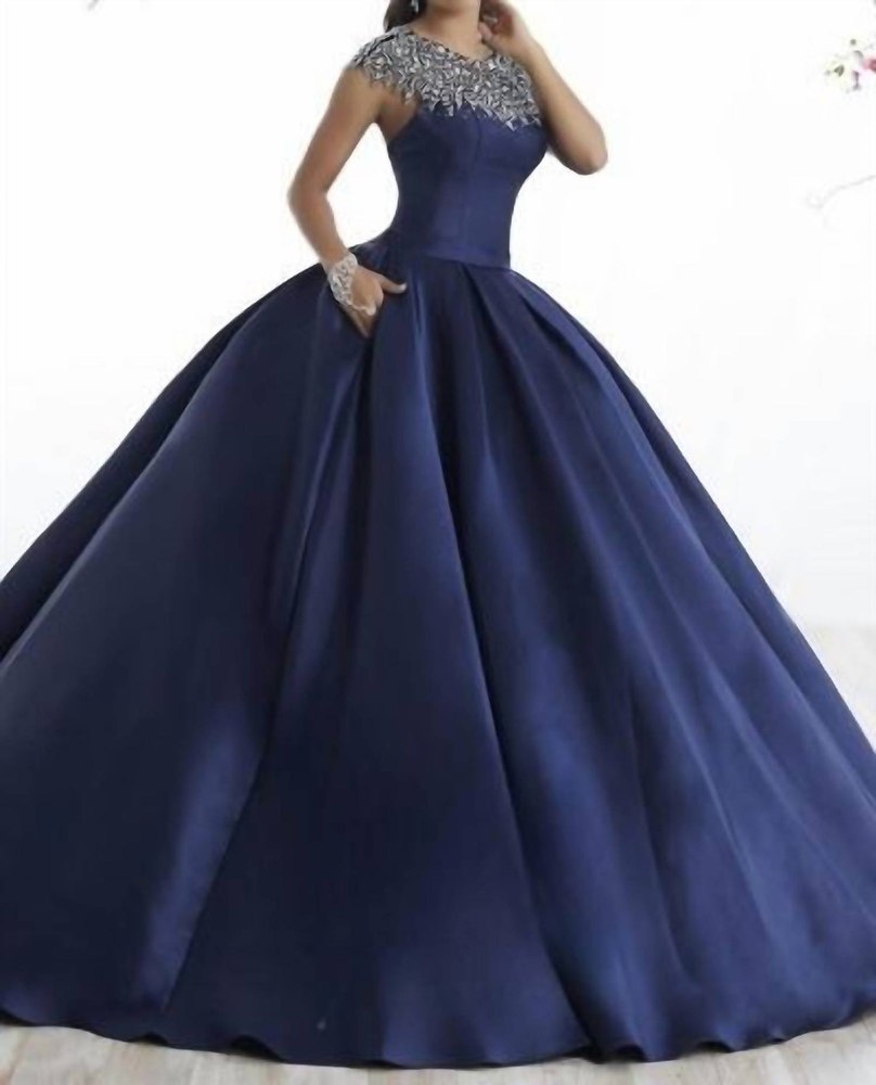 Quinceañera Dress In Navy 7765022736444