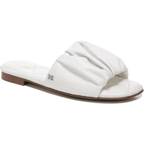Briar Leather Open Toe Flat Sandals